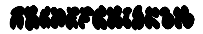 TeenageDecay-Extrude Font LOWERCASE