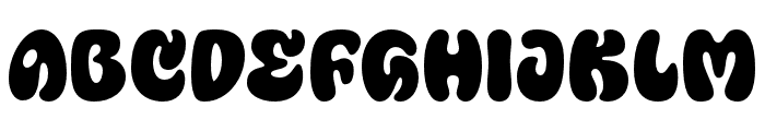 TeenageHybrid Font UPPERCASE