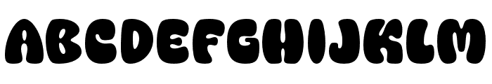 TeenagePopular-Regular Font UPPERCASE