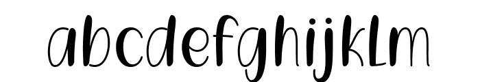 Tegar Font LOWERCASE