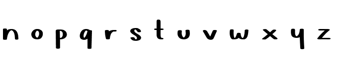 Teleportation Font LOWERCASE