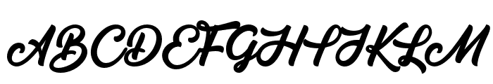 TelfordTown-Regular Font UPPERCASE