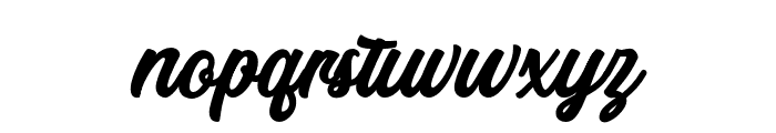 TelfordTown-Regular Font LOWERCASE