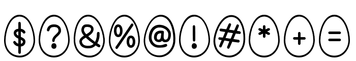 Teloraster-Regular Font OTHER CHARS