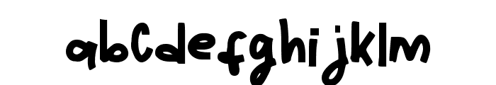 Telur Dadar Regular Font LOWERCASE