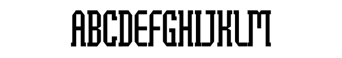 Temalo Font UPPERCASE