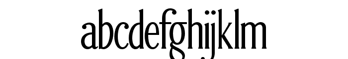 Ten Twenty Extra Light Font LOWERCASE