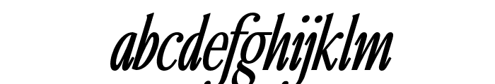 Ten Twenty Light Italic Font LOWERCASE