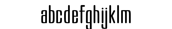 Tenebrous-Light Font LOWERCASE