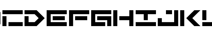 Tenoture Regular Font UPPERCASE