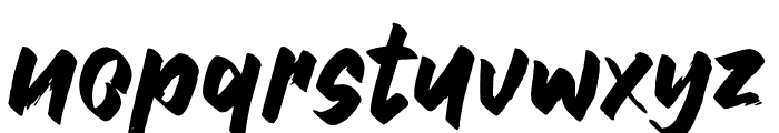 Tenshoku Font LOWERCASE