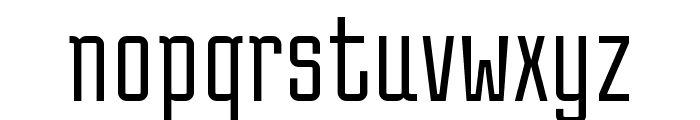 Tentram Font LOWERCASE