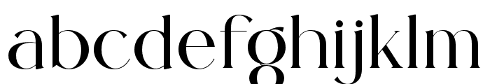 Terabela Regular Font LOWERCASE