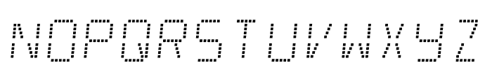 Terminal Vision Regular Font LOWERCASE