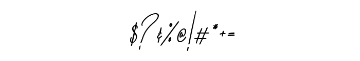 Terrakota signature alt Font OTHER CHARS