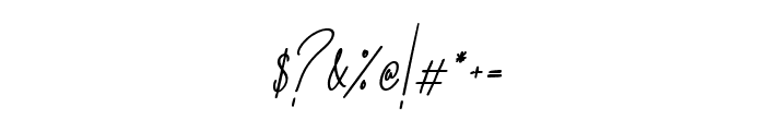 Terrakota signature Font OTHER CHARS