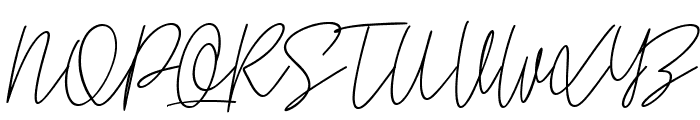 Terrakota signature Font UPPERCASE