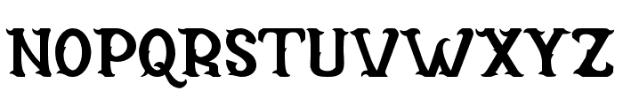 Terus-Regular Font UPPERCASE