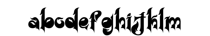 Tetradoth Font LOWERCASE