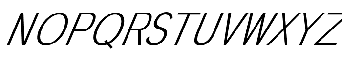 Teuzox regular Font UPPERCASE