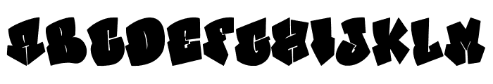 Texas Walls Font LOWERCASE