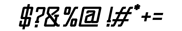 Texaz Bold Italic Font OTHER CHARS