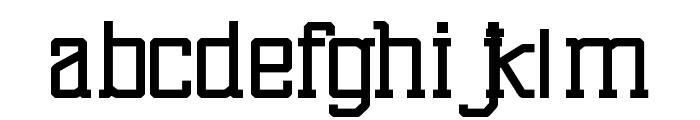 Texaz Regular Font LOWERCASE