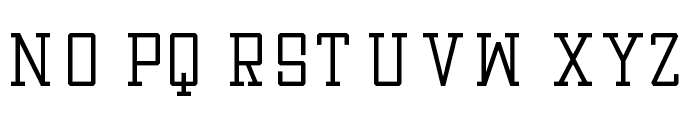 Texaz Font UPPERCASE
