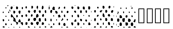 Texture Glyph Halftone Font OTHER CHARS