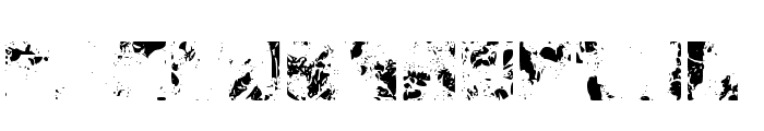 Texture Glyph Ocean Font UPPERCASE