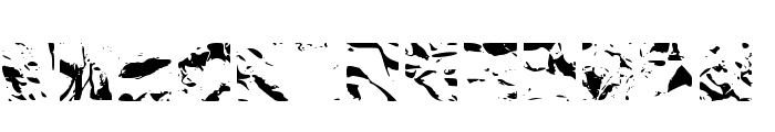 Texture Glyph Paper Font LOWERCASE