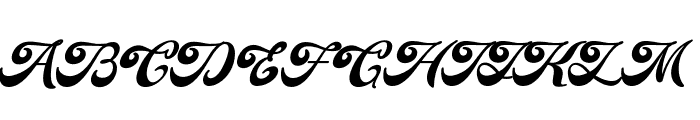 Thaddefin Font UPPERCASE