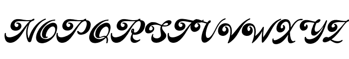 Thaddefin Font UPPERCASE