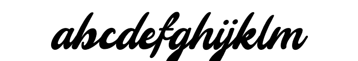 Thaddefin Font LOWERCASE