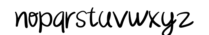 Thakipie Regular Font LOWERCASE