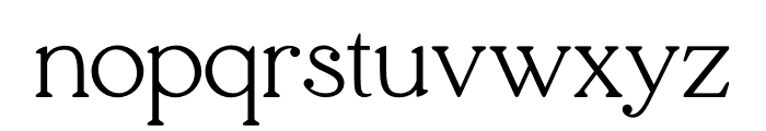 Thaknus Thaknus Font LOWERCASE