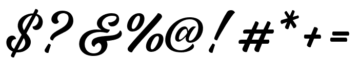 ThaliaKendrick-Regular Font OTHER CHARS