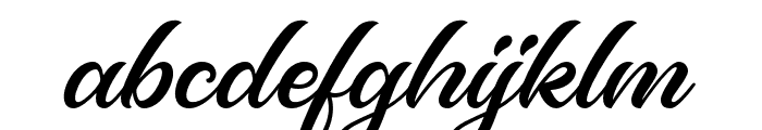ThaliaKendrick-Regular Font LOWERCASE