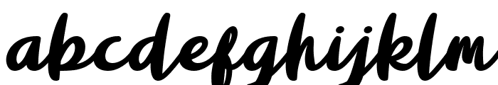 Thaline Lattifa Italic Font LOWERCASE