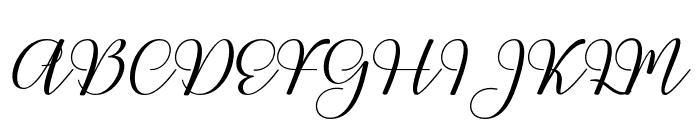 Thallita Font UPPERCASE