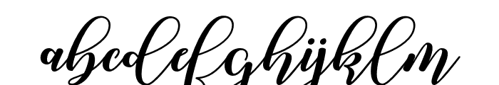 Thallita Font LOWERCASE