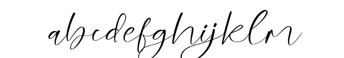 Thandeliss Paulin Italic Font LOWERCASE