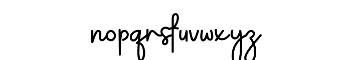 Thank Giving Font LOWERCASE