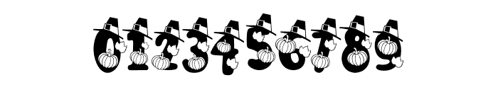 Thanksgiving Joy Decorative Font OTHER CHARS