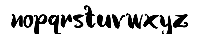 Thanoz Font LOWERCASE