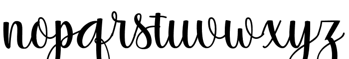 Thatch Font LOWERCASE