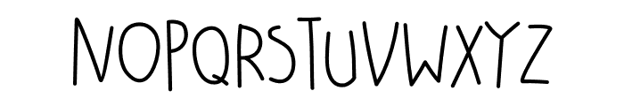 The Abems Font LOWERCASE