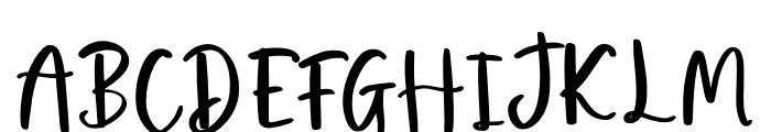 The Abigail Font UPPERCASE