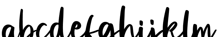 The Abigail Font LOWERCASE