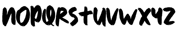 The Absolute Brush Font LOWERCASE